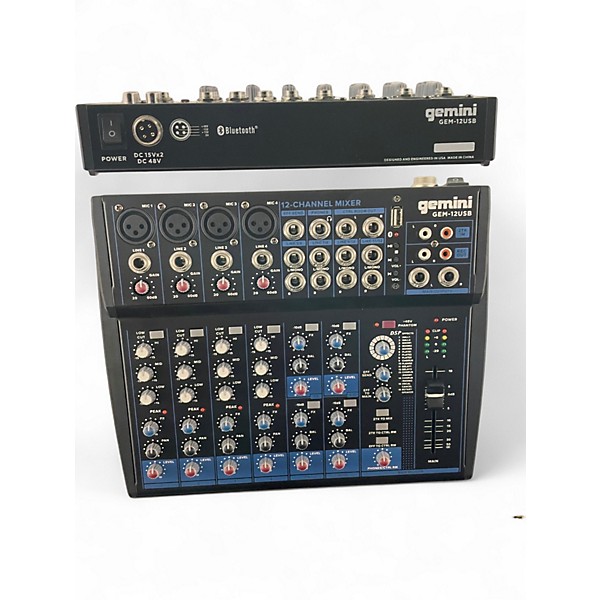 Used Gemini GEM-12USB Digital Mixer
