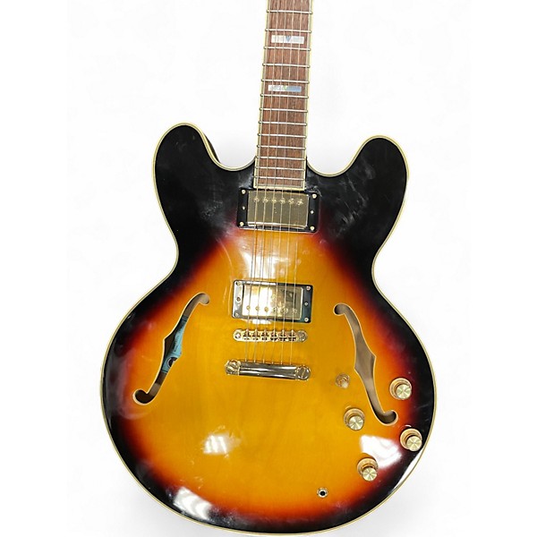 Used Epiphone Sheraton II PRO Sunburst Hollow Body Electric Guitar