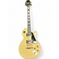 Used Epiphone Les Paul Custom Blackback Pro Antique Ivory Solid Body Electric Guitar thumbnail