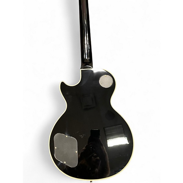 Used Epiphone Les Paul Custom Blackback Pro Antique Ivory Solid Body Electric Guitar