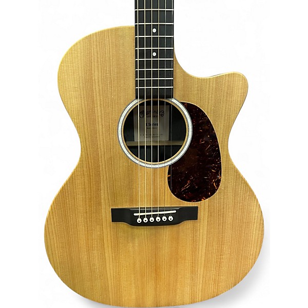 Used Martin GPCX2E Natural Acoustic Electric Guitar