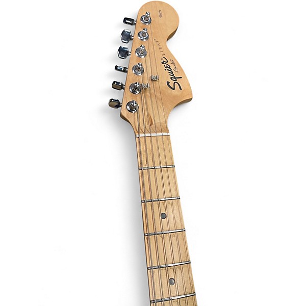 Used Squier Affinity Stratocaster 2 Tone Sunburst Solid Body Electric Guitar