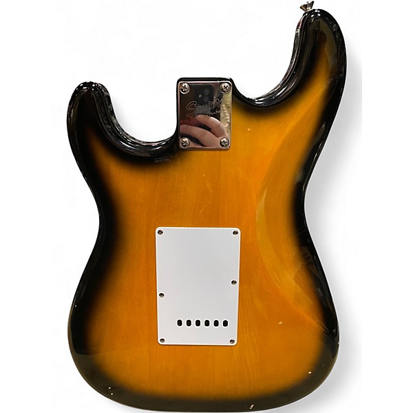 Used Squier Affinity Stratocaster 2 Tone Sunburst Solid Body Electric Guitar