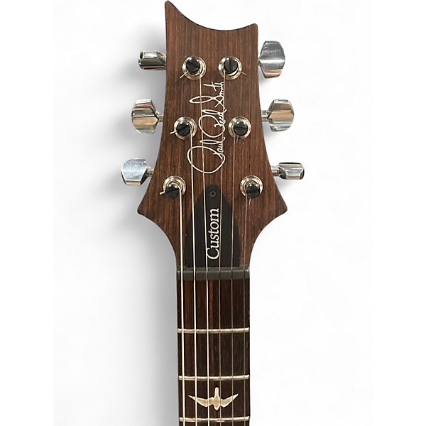 Used PRS Custom 24 10 Top CHARCOAL BURST Solid Body Electric Guitar