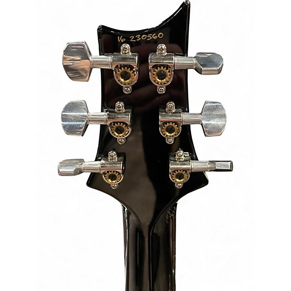 Used PRS Custom 24 10 Top CHARCOAL BURST Solid Body Electric Guitar
