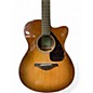 Used Yamaha FSX800C Natural Acoustic Electric Guitar thumbnail