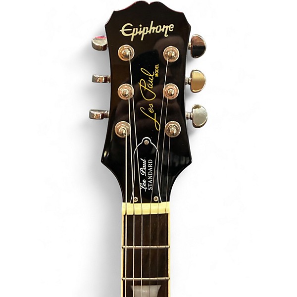Used Epiphone Les Paul Standard Cherry Sunburst Solid Body Electric Guitar