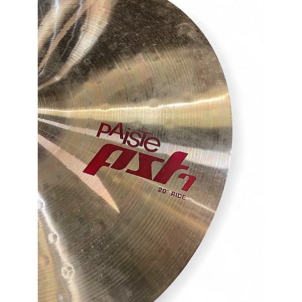 Used Paiste 20in PST7 Ride Cymbal