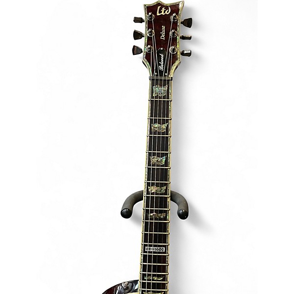 Used ESP LTD EC1000 Burgundy Solid Body Electric Guitar