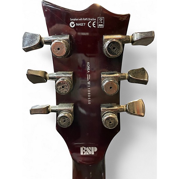 Used ESP LTD EC1000 Burgundy Solid Body Electric Guitar