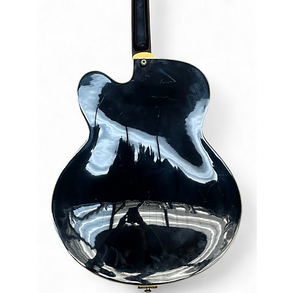 Used Carlo Robelli CRB1955 Black Hollow Body Electric Guitar