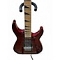 Used Jackson JS34Q Dinky RED Solid Body Electric Guitar