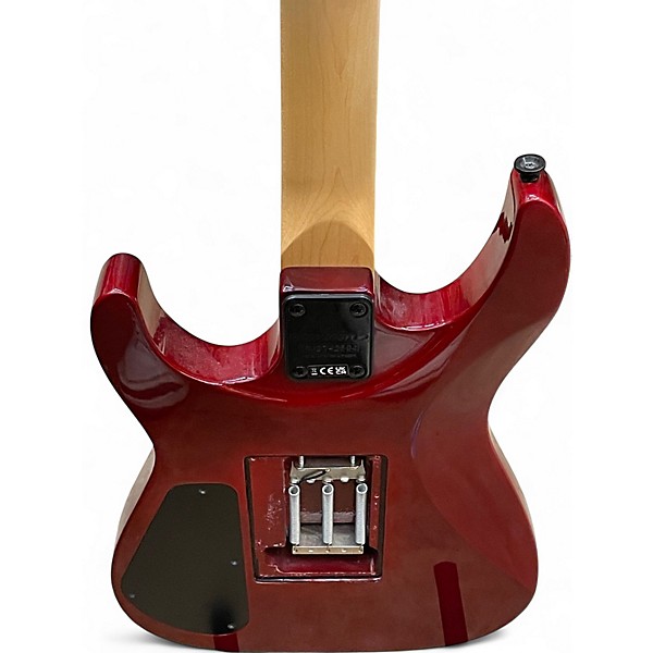 Used Jackson JS34Q Dinky RED Solid Body Electric Guitar