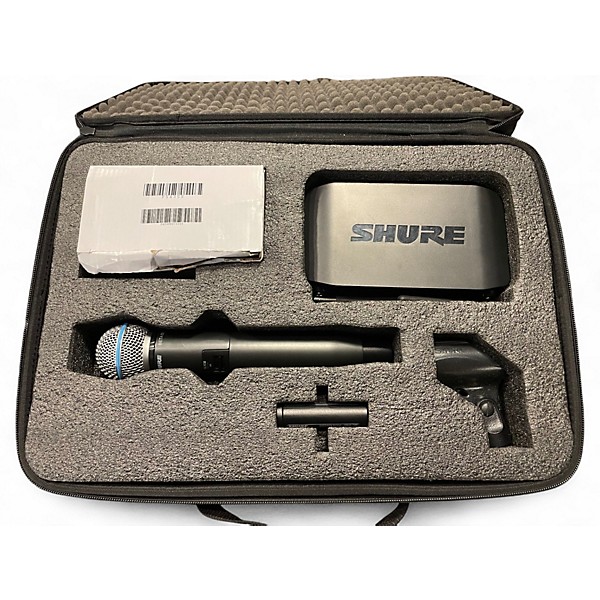 Used Shure GLX D4 with Beta 58 Handheld Wireless System