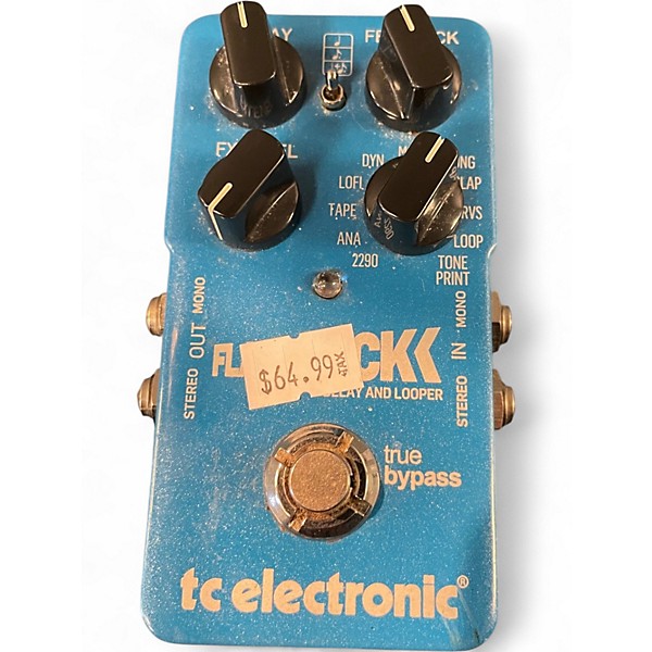 Used TC Electronic Flashback Delay And Looper Effect Pedal