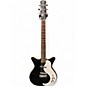 Used Danelectro 59 MJ Black Metal Flake Solid Body Electric Guitar thumbnail