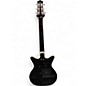 Used Danelectro 59 MJ Black Metal Flake Solid Body Electric Guitar