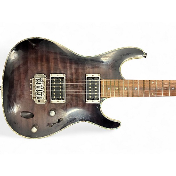 Used Ibanez SA32FM Trans Purple Solid Body Electric Guitar