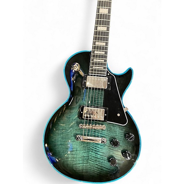 Used Epiphone LES PAUL CUSTOM WIDOW INDIGO BURST Solid Body Electric Guitar