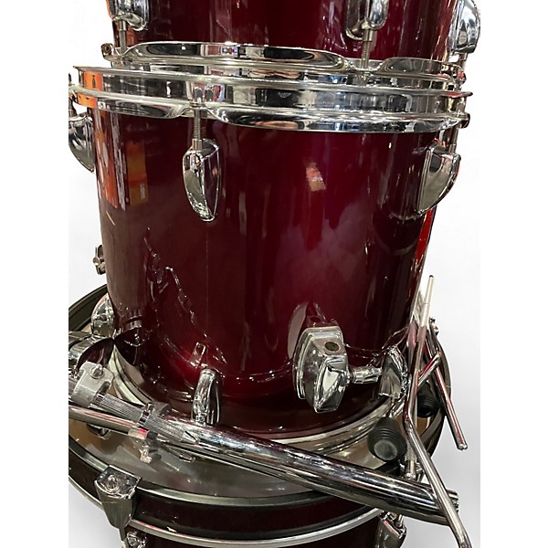 Used TAMA 4 Piece STAGESTAR Wine Red Drum Kit