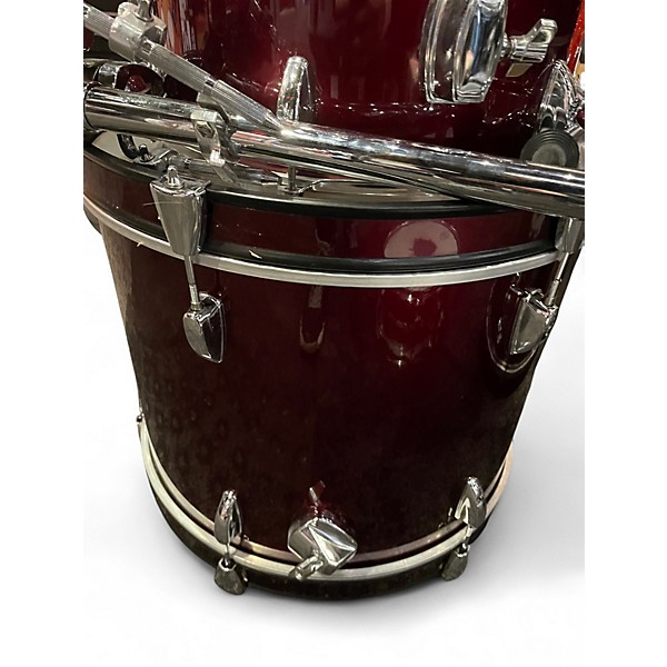 Used TAMA 4 Piece STAGESTAR Wine Red Drum Kit