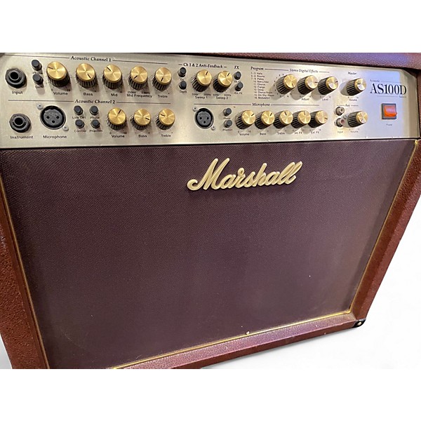 Used Marshall AS100D Acoustic Guitar Combo Amp