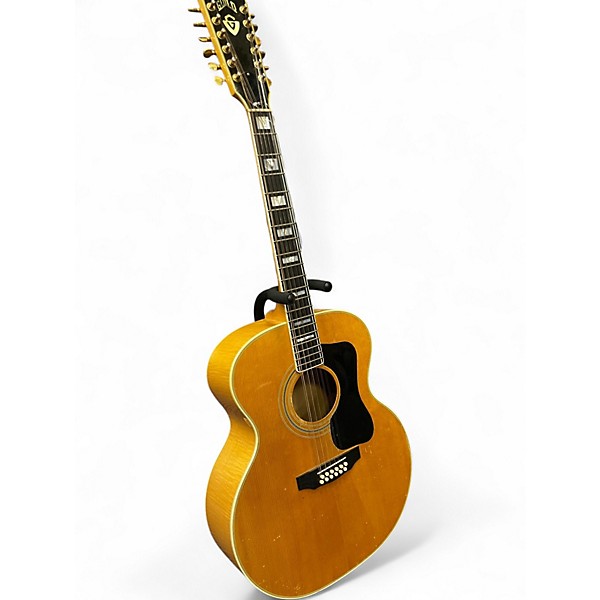Used Guild F412 Natural 12 String Acoustic Guitar