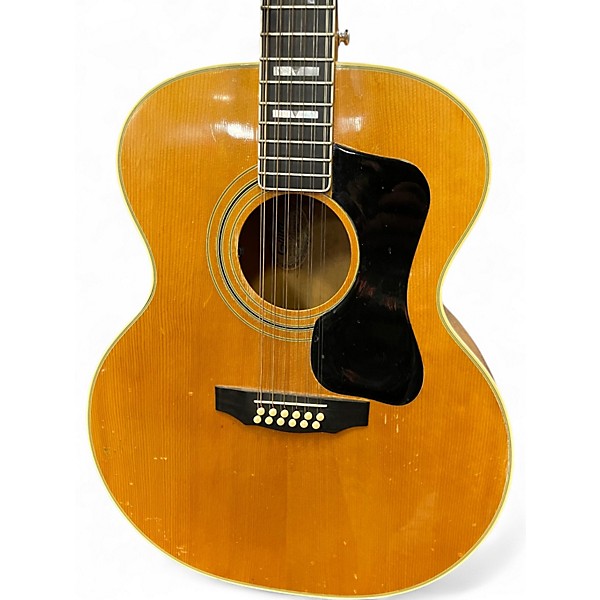 Used Guild F412 Natural 12 String Acoustic Guitar