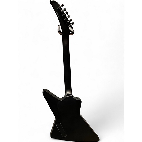 Used Epiphone 58 Goth Explorer Black Solid Body Electric Guitar