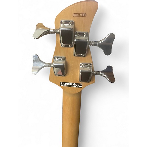 Used Yamaha TRBX174EW Natural Electric Bass Guitar