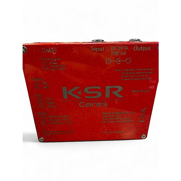 Used Ksr CERES PREAMP Effect Pedal