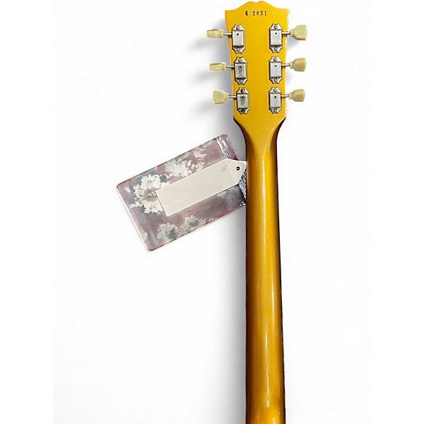 Used 2002 Gibson 1956 Reissue Les Paul Gold Top Solid Body Electric Guitar