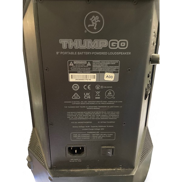 Used Mackie THUMP GO Powered Speaker