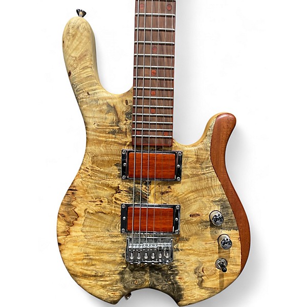 Used Saint Germain 6 string Natural Solid Body Electric Guitar