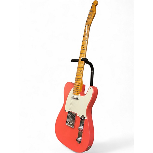 Used Fender Custom Shop 1956 Telecaster Relic Fiesta Red Solid Body Electric Guitar