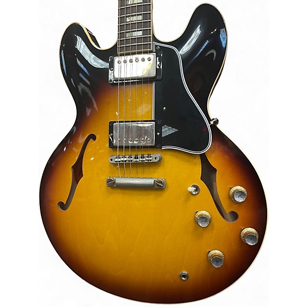Used Gibson Custom 1964 ES335 Sunburst Hollow Body Electric Guitar