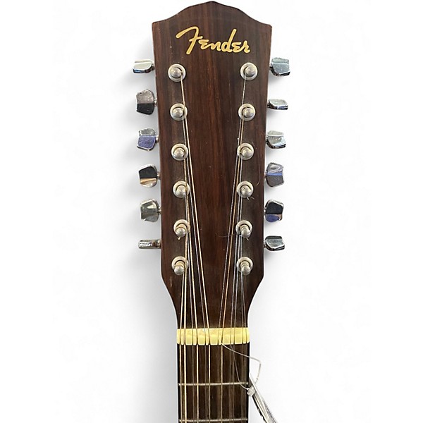 Used Fender DG1012 Natural 12 String Acoustic Guitar