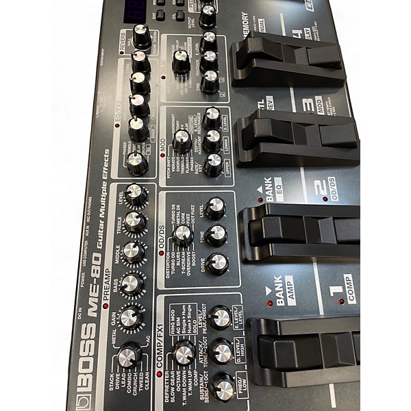 Used BOSS ME80 Guitar Multi Effect Processor