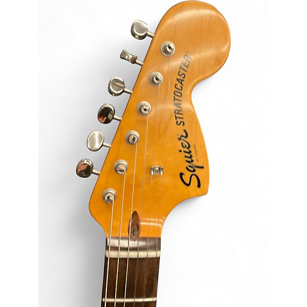 Used Squier Classic Vibe Stratocaster Natural Solid Body Electric Guitar