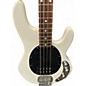 Used Sterling by Music Man SUB SERIES BASS White Electric Bass Guitar
