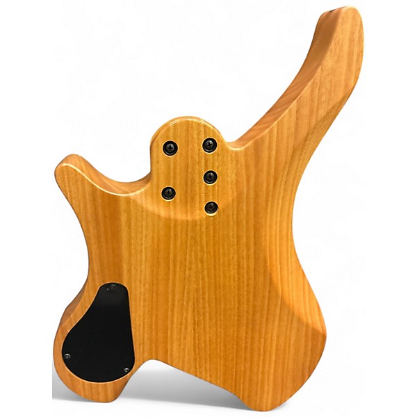 Used Agile Geodesic Emerald Burl Solid Body Electric Guitar