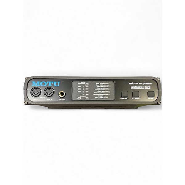 Used MOTU Micro Express USB MIDI Interface