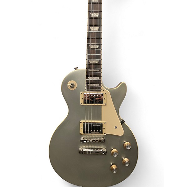 Used Epiphone Les Paul Standard Silver Solid Body Electric Guitar