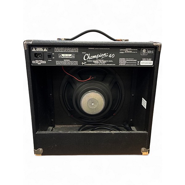 Used Fender Champion 40 Guitar Combo Amp