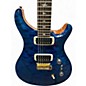 Used PRS Wood Library Custom 24 10 Top Blue Burst Solid Body Electric Guitar