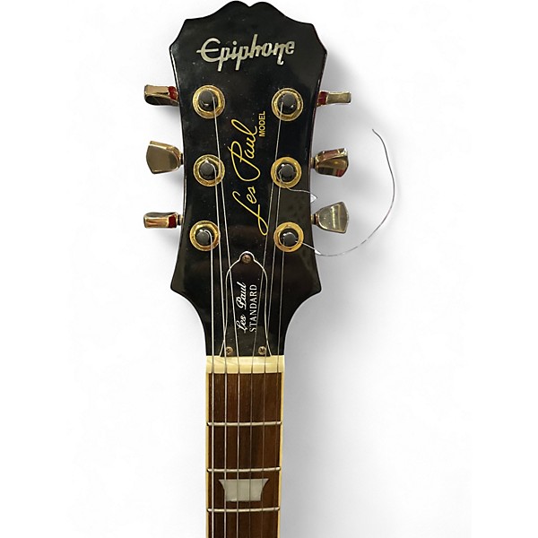 Used Epiphone Les Paul Standard Cherry Sunburst Solid Body Electric Guitar