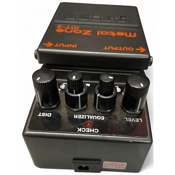Used BOSS MT2 Metal Zone Distortion Effect Pedal