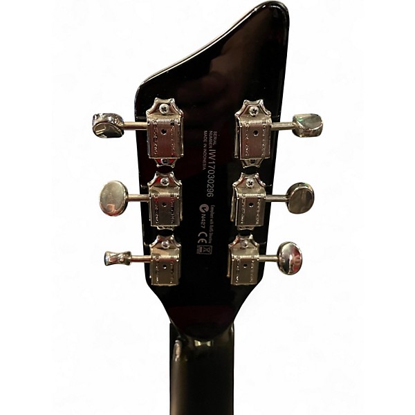 Used Supro Island series Jamesport White Solid Body Electric Guitar