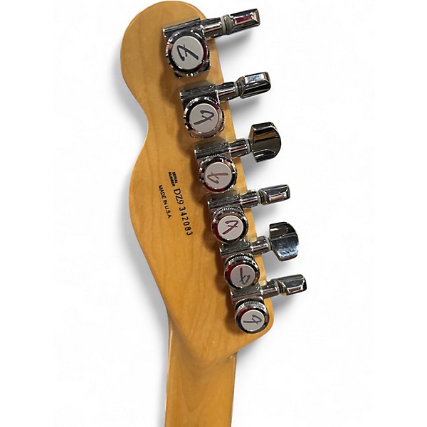 Used Fender American Deluxe Telecaster Aged Cherry Burst Solid Body Electric Guitar