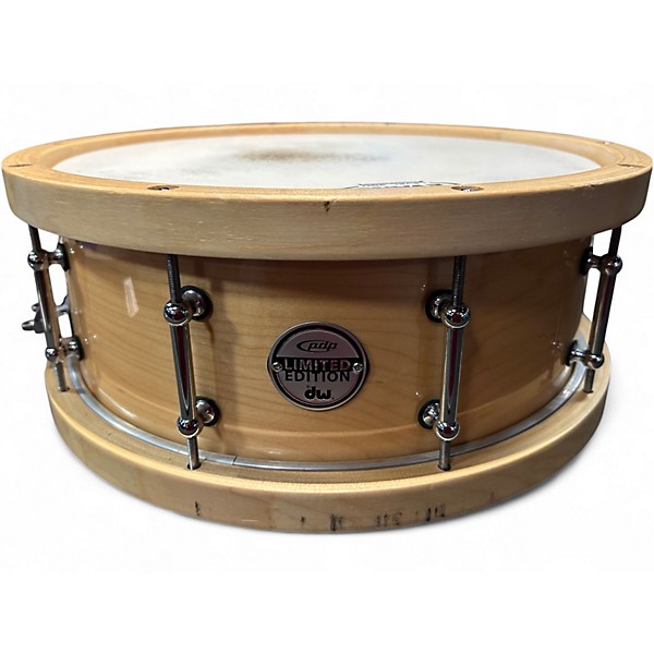 Used PDP by DW 14in Limited Edition Wood Hoop Natural Drum